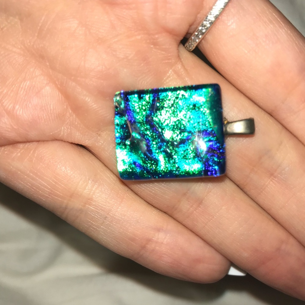 Sterling Silver Stone Pendant